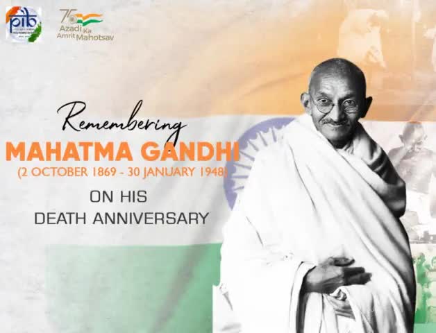 India pays a heartfelt tribute to the Father of the Nation, #MahatmaGandhi, on his death anniversary today

#MartyrsDay