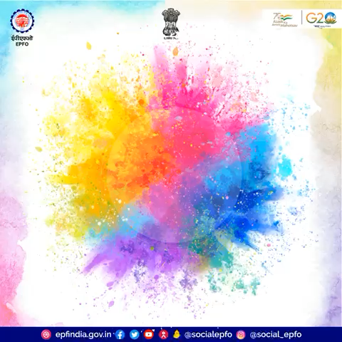 May the colourful festival of Holi bring good luck and prosperity to your life. Happy Holi 2023. 

 #AmritMahotsav #Holi #Holi2023 #holi