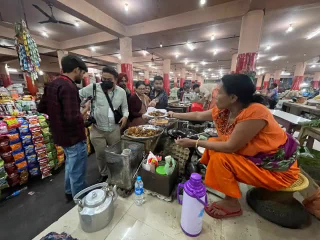 #YuvaSangam team of Central University Punjab under #EkBharatShreshthaBharat visits Iconic Ima Market