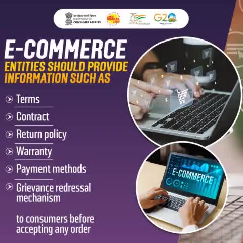 Enhancing Transparency by Providing Essential Information including Terms, Contracts, Return Policy, Warranty, Payment Methods, and Grievance Redressal Mechanism.
#ecommerce