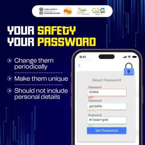 To prevent any potential cyber leaks of your personal information and details, it is crucial to utilize a robust and secure password.

#cybersecurityawareness  #strongpassword #cybersecurity