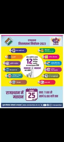 #bhilwara
#ivote4sure
#NoVoterToBeLeftBehind
#assemblyelections2023