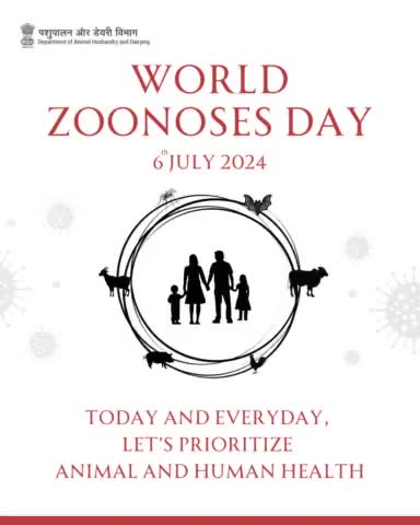 Together, we can prevent Zoonotic Diseases and build a healthier world. #WorldZoonosesDay #onehealth #animalhusbandry