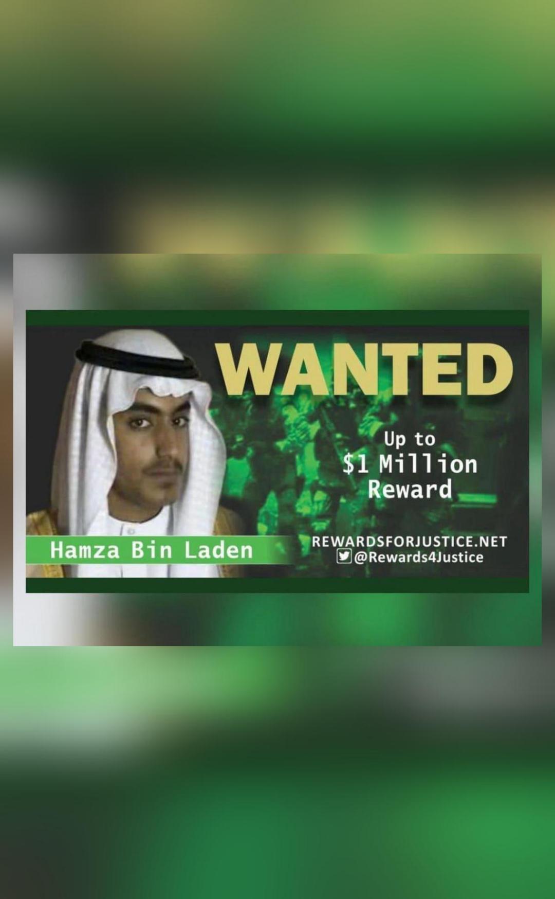 Osama bin Laden's son Hamza with $1-million bounty killed: Reports