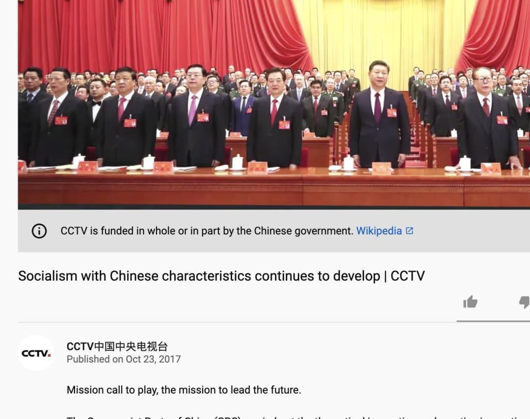 YouTube labels videos by govt, publicfunded channels in Hong Kong