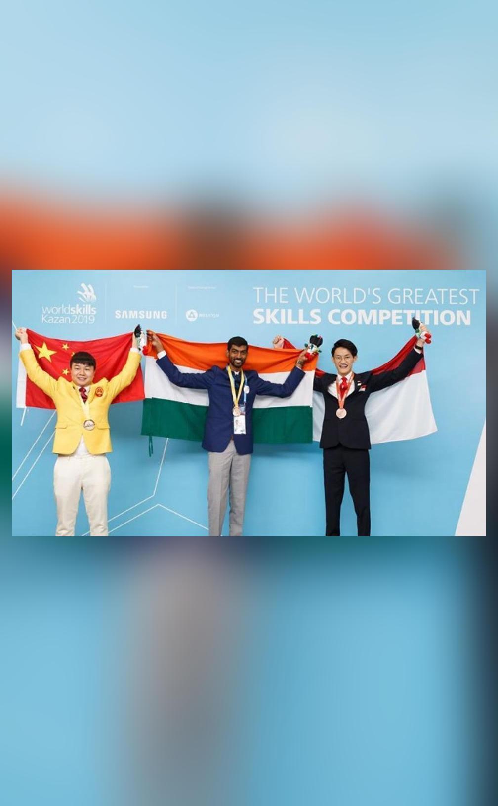 In a first, engineer from India wins gold in WorldSkills Contest