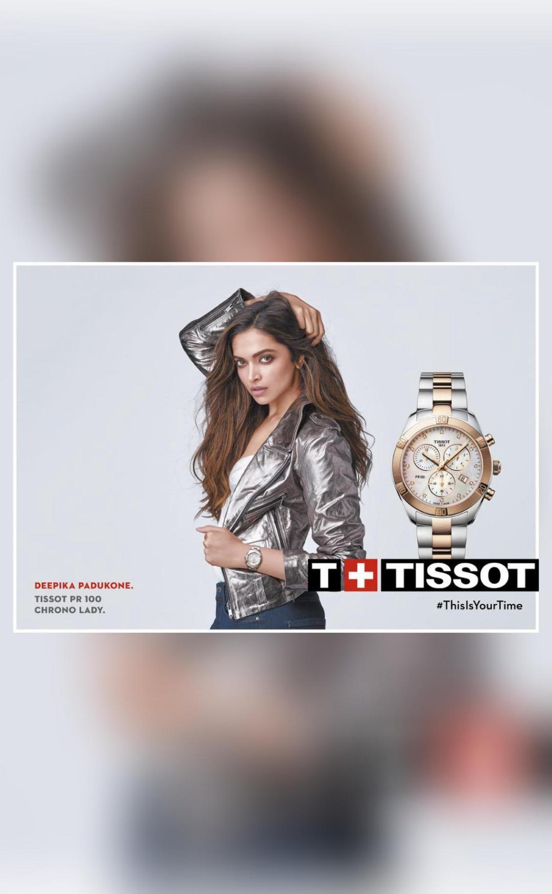 Ravishing To Look At Deepika On Tissot S Pr100 Chrono Sports 1:14 tissot 41 497 deepika padukone gorgeous green dress at star screen awards 2019 | grand entry on red carpet. deepika on tissot s pr100 chrono sports