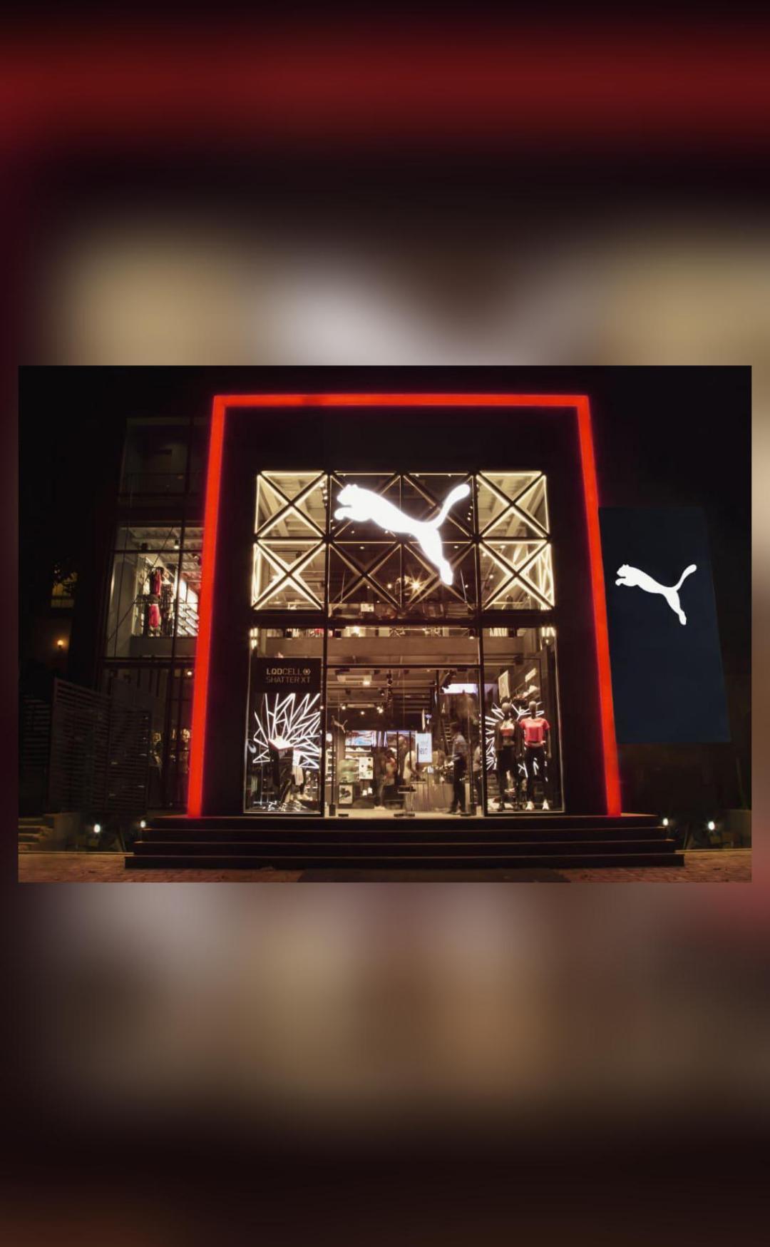 Puma shop showroom indiranagar