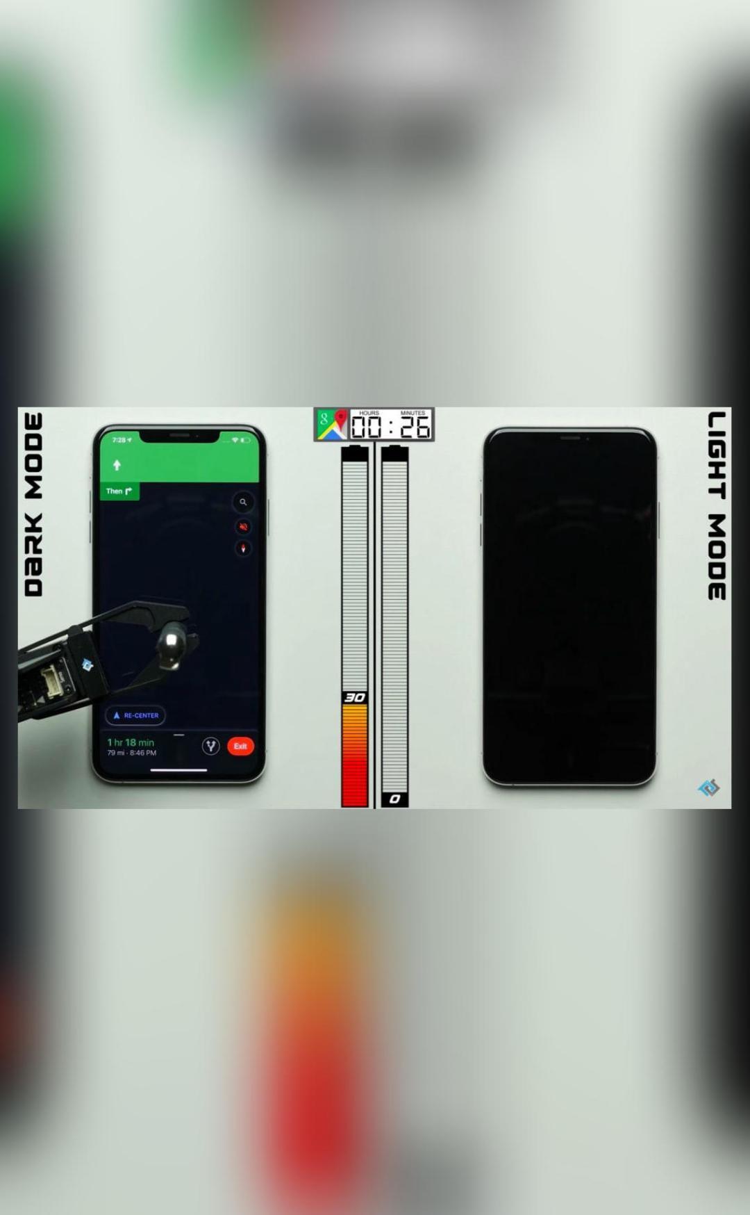 Dark mode saves battery life on OLEDscreen iPhones Report