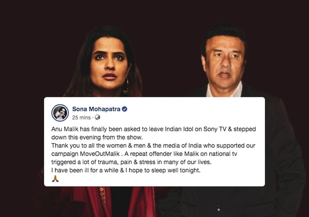 Anu Malik Asked To Leave Indian Idol Has Stepped Down As Judge Sona