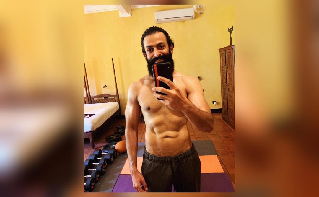 Prithviraj shares pic of transformation after having 'dangerously low ...