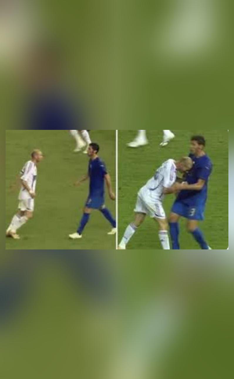 Zidane asked if I wanted his shirt, I said 'I want your ...