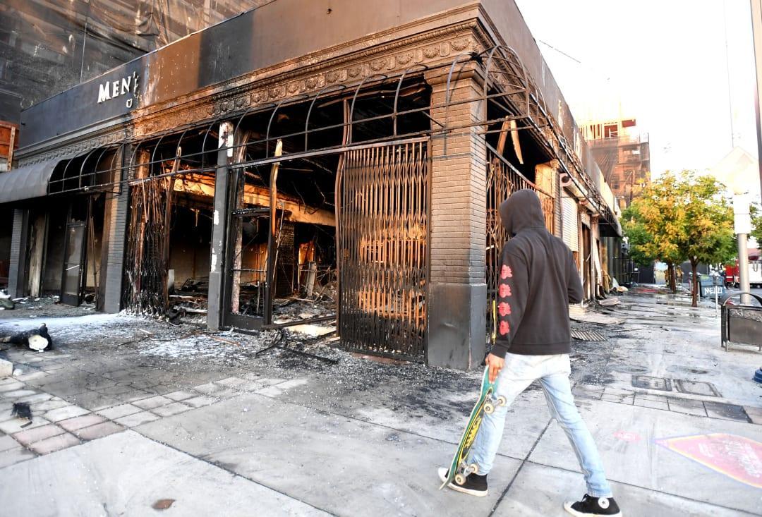 Over 100 charged with looting, assaults in California during protests