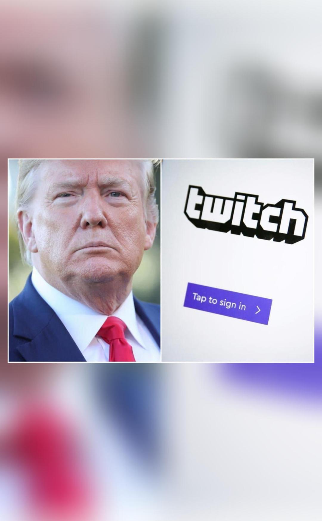 Twitch restores Trump's account after suspending it over 'hateful