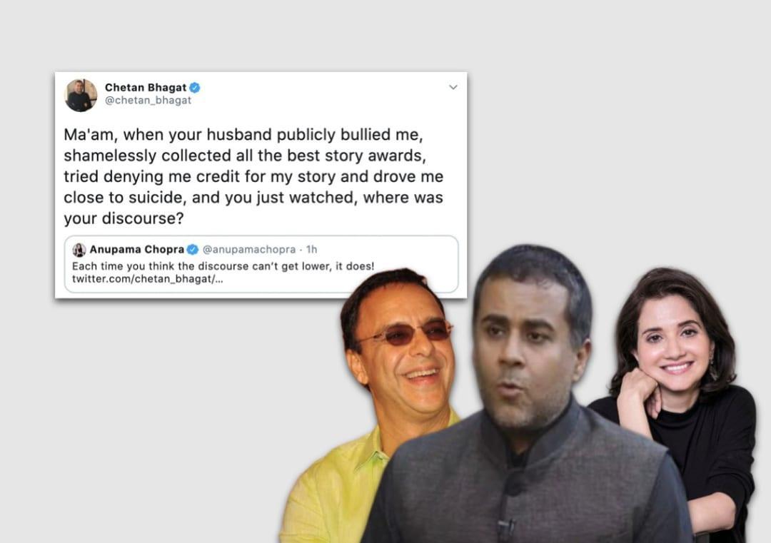 Your Husband Vidhu Vinod Chopra Drove Me Close To Suicide Chetan To Anupama Find anupama chopra news headlines, photos, videos, comments, blog posts and opinion at the indian express. your husband vidhu vinod chopra drove
