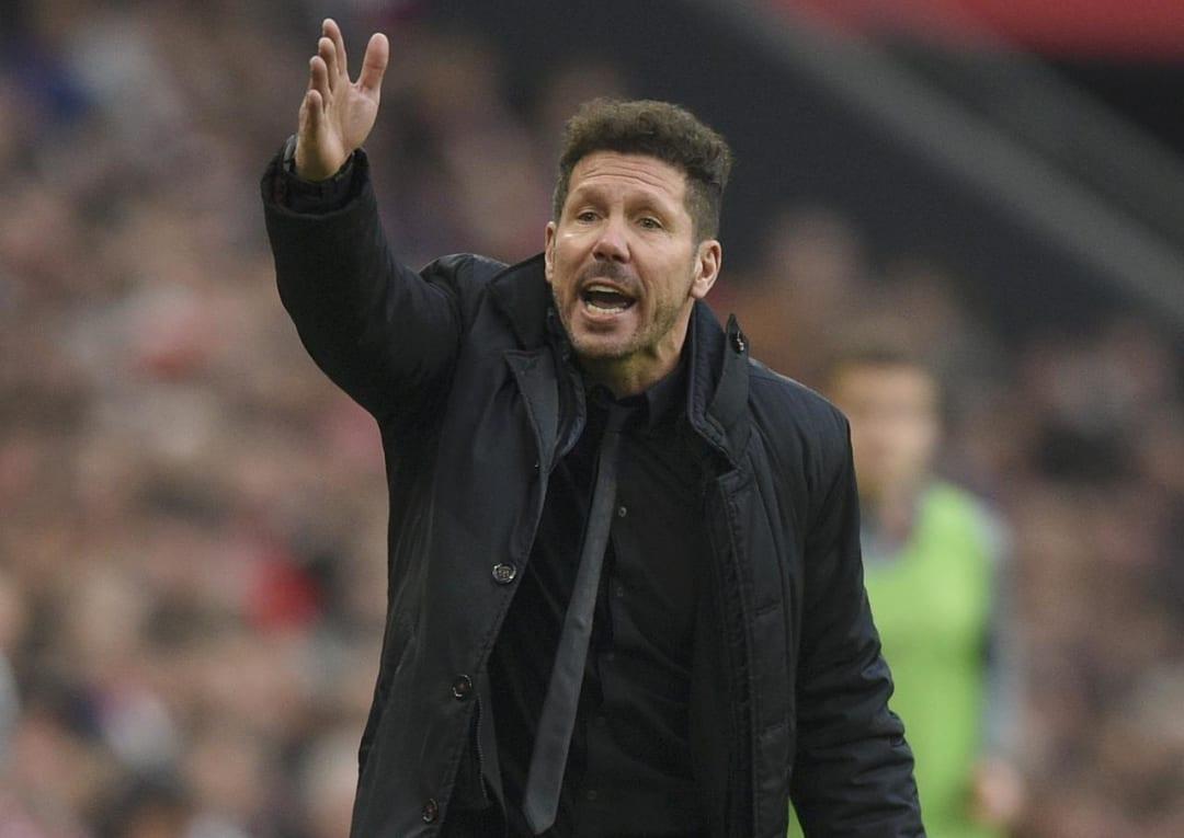 Atletico Madrid coach Diego Simeone tests +ve for ...