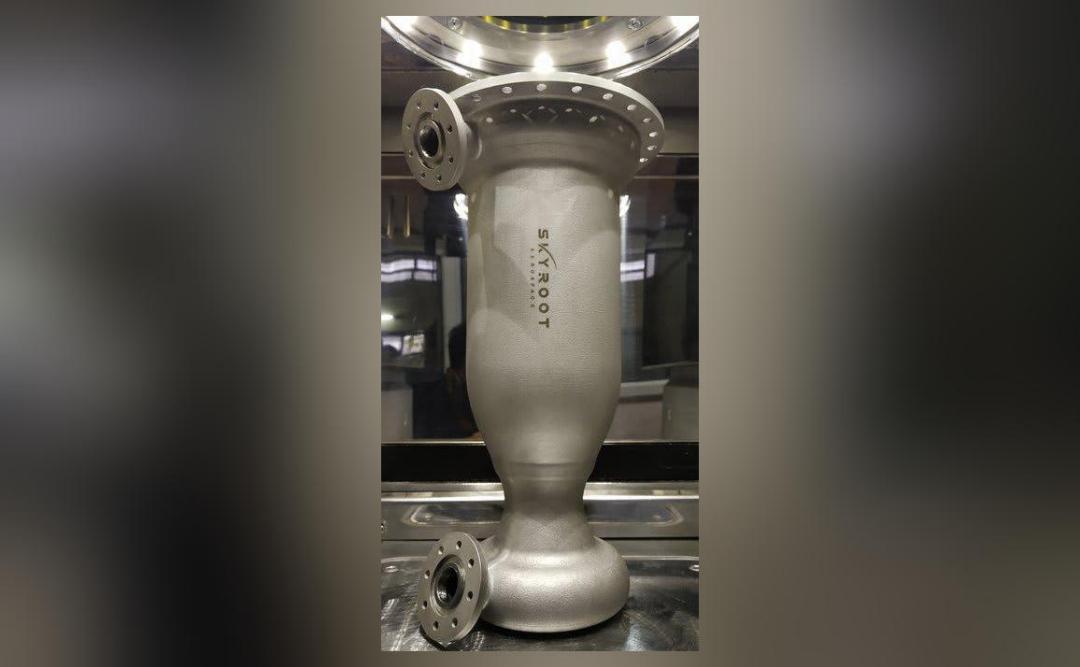 Skyroot unveils India's 1st privately developed Cryogenic Rocket engine ...