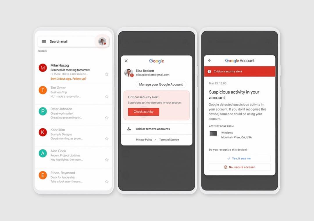 Google launches revamped security alert for all its apps ...