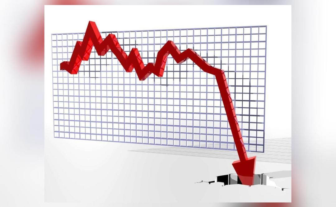 падение цен на нефть. снижение стоимости бумаги. упадок экономики. диаграмма спада. обесценение валюты картинка.