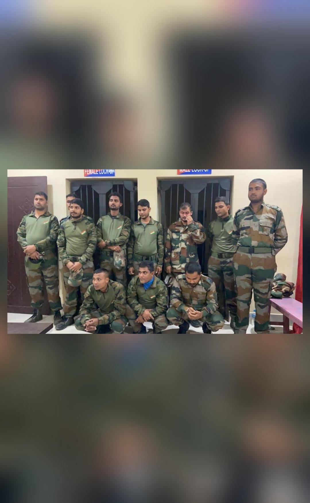 Police arrest 11 men in Indian Army uniform near Guwahati airport