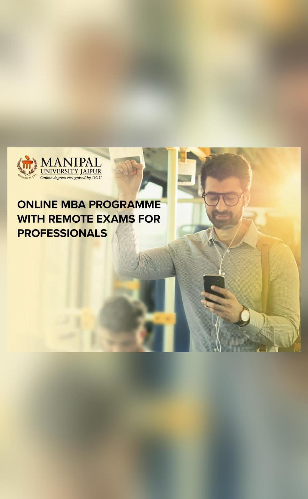 Manipal University Jaipur launches UGCrecognised online MBA