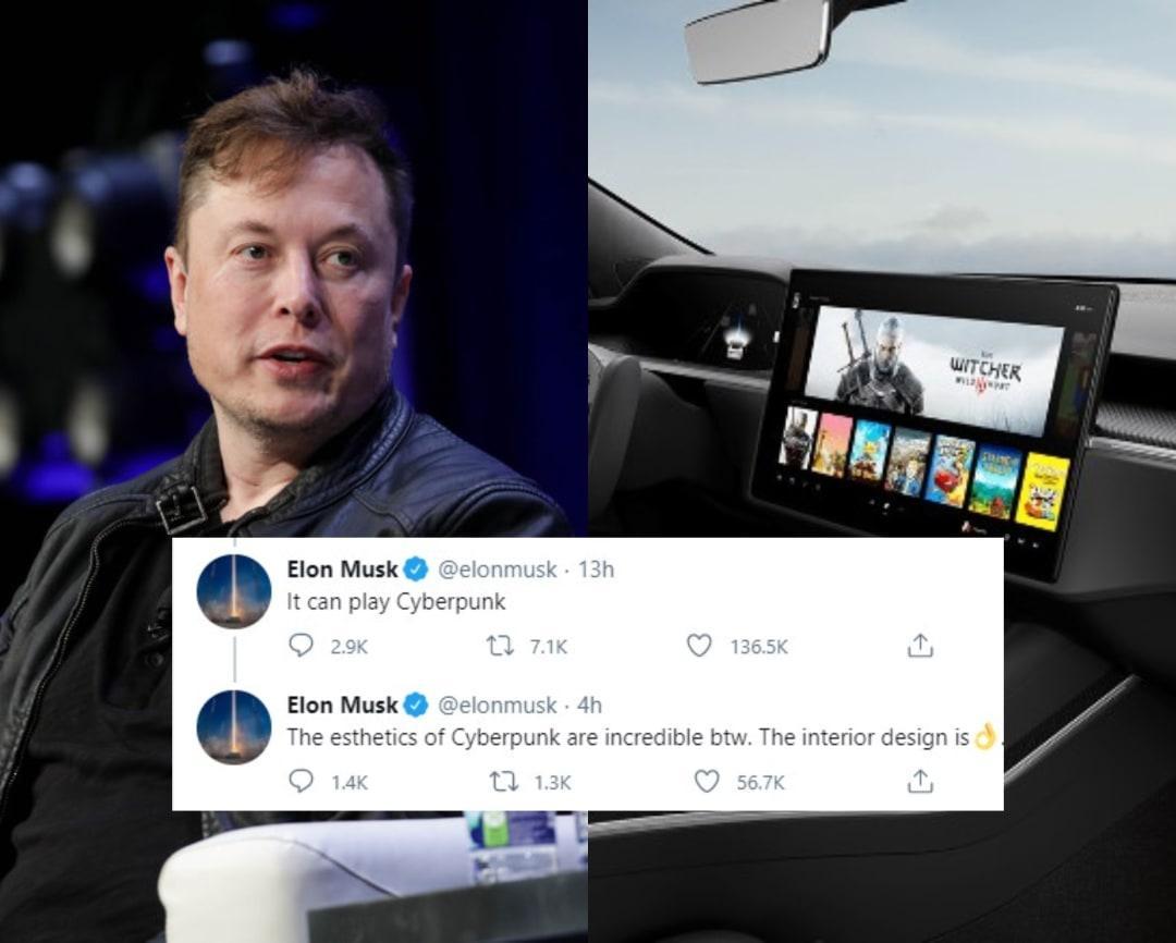 CD Projekt's stock jumps after Musk says Cyberpunk can be played in Tesla | Business News | Inshorts