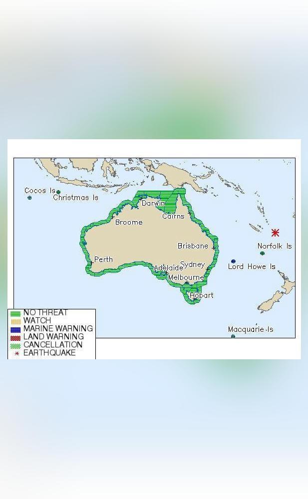 Tsunami confirmed by Australian agency after 7.7 magnitude earthquake in South Pacific | World ...