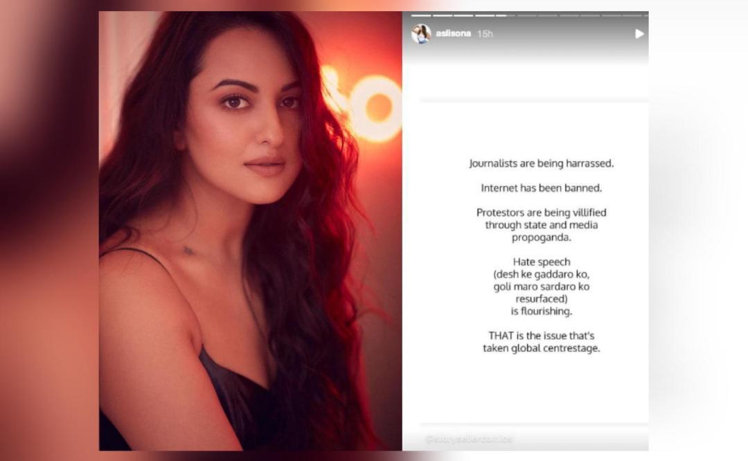 Sonakshi Sinha Shares Post Saying Journalists Harassed Protesters