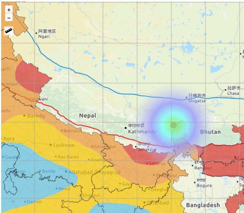 4.0-magnitude earthquake hits Nepal-India border in Sikkim ...