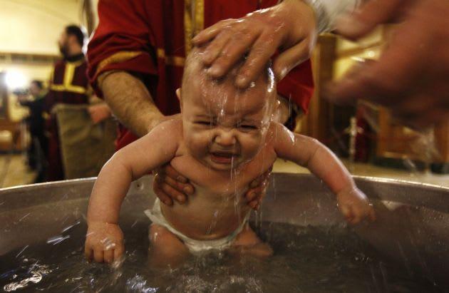 Baby dies after being immersed in water three times during baptism in Romania
