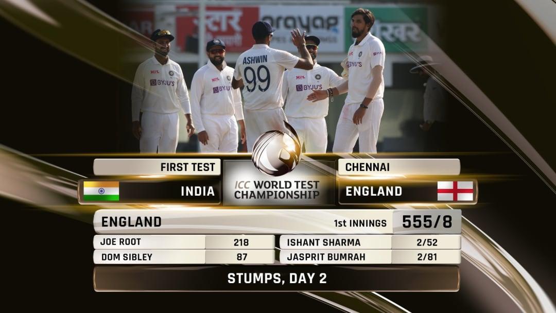 England end Day 2 at 555/8 as Root slams highest score by an Englishman in India | Sports News ...