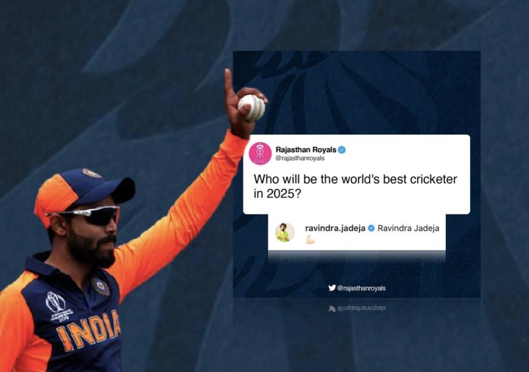 Jadeja writes his name after RR ask 'Who'll be world's best cricketer