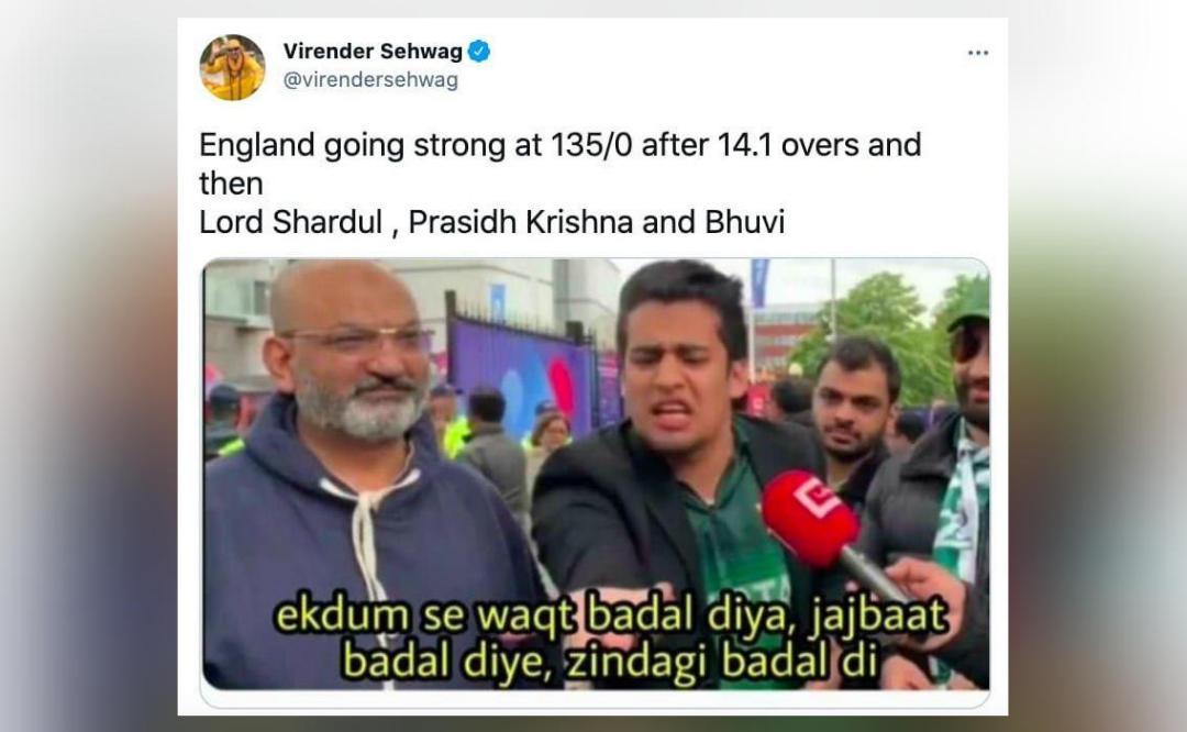 Sehwag trolls England for defeat using viral 2019 World ...