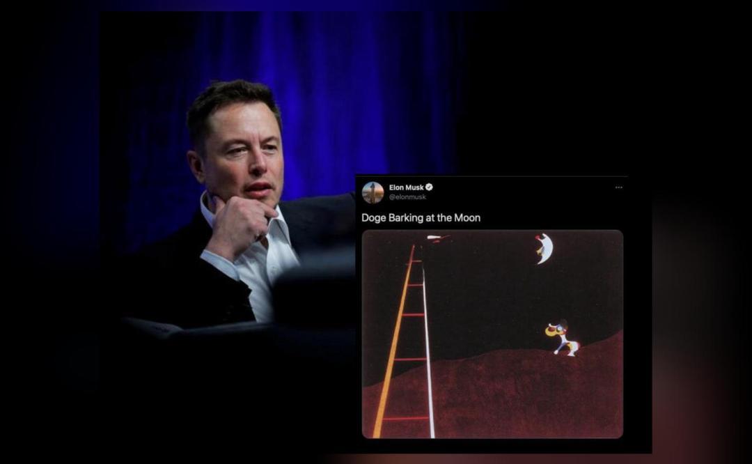 Dogecoin crosses 12 cents as Elon Musk shares painting ...