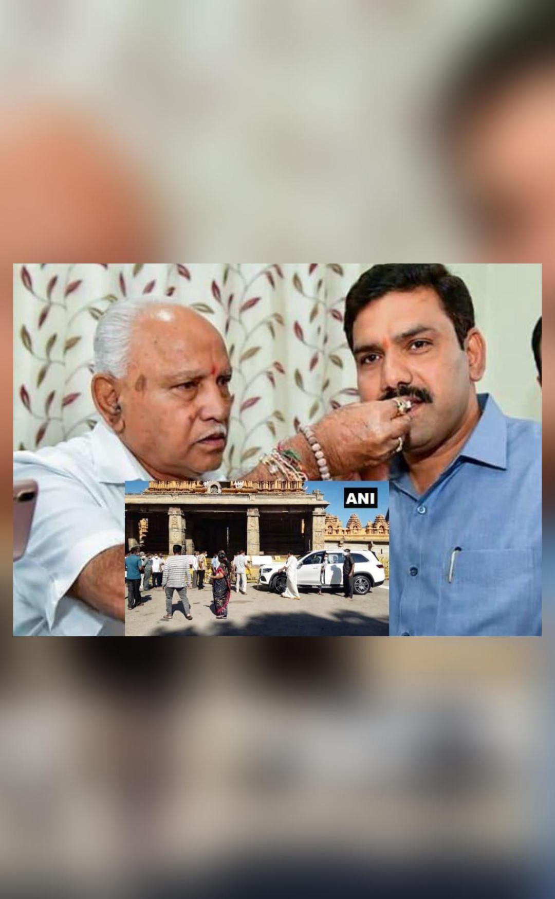 Karnataka CM's son breaks lockdown to visit temple; people call out