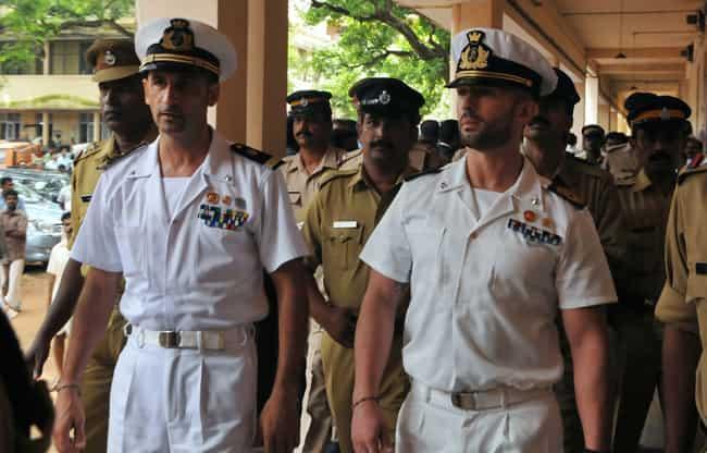 SC closes all cases against Italian marines accused of killing 2 Indian fishermen