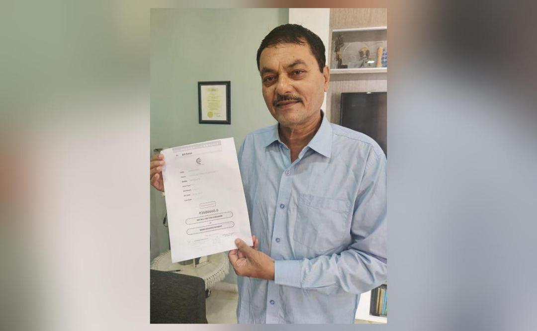 Poet Manzar Bhopali receives ₹36,86,660 electricity bill in MP's Bhopal