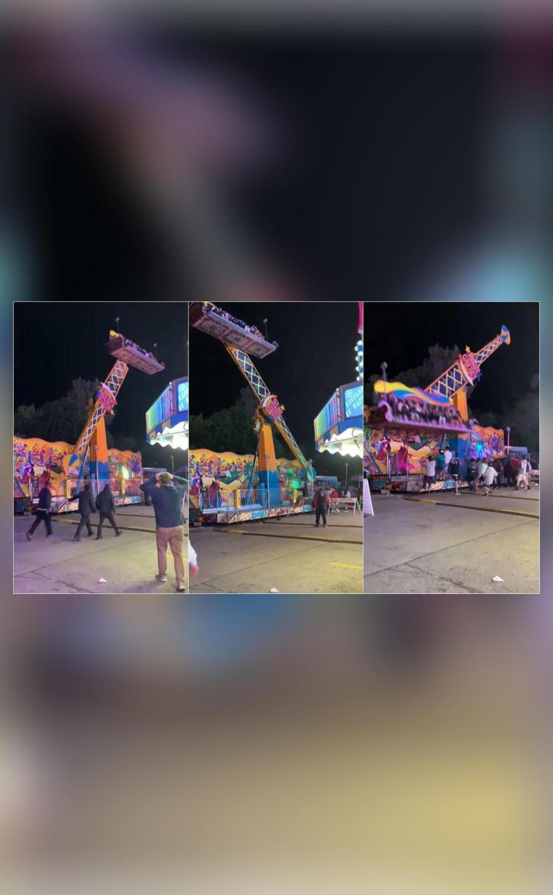 Ride spins out of control at US carnival, onlookers rush to stop it