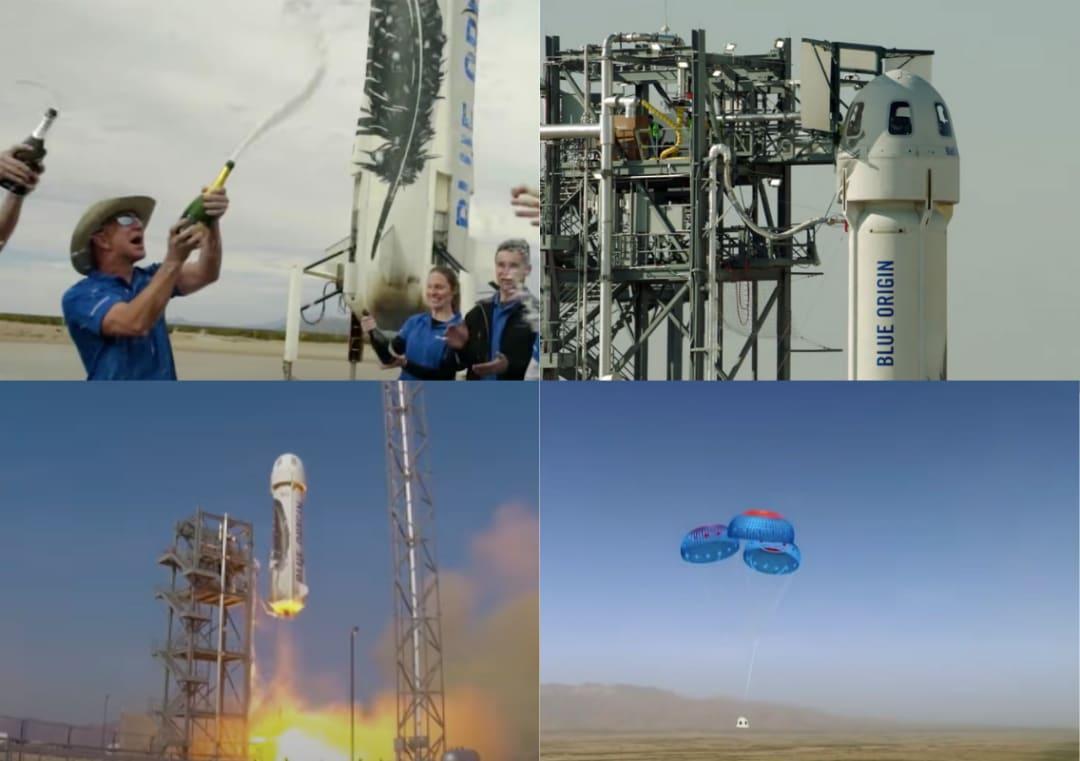What is the emergency escape system of the rocket flying Jeff Bezos to ...