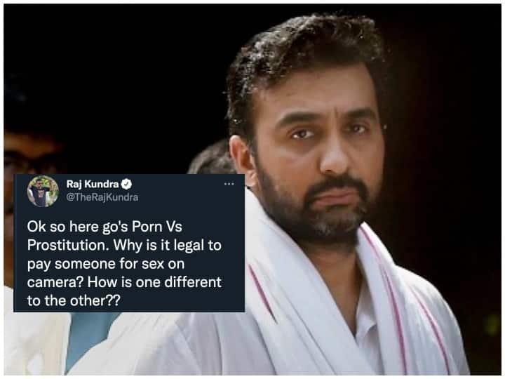 Porn Vs Prostitution - Raj Kundra's 9-year-old tweet on 'Porn vs Prostitution' goes viral after  arrest