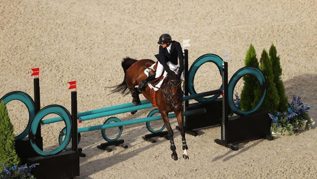 Indian equestrian Fouaad Mirza finishes 23rd in jumping ...