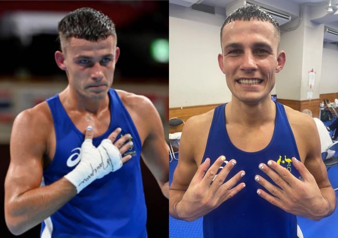 Australian boxer Harry Garside wears nail polish at Tokyo ...
