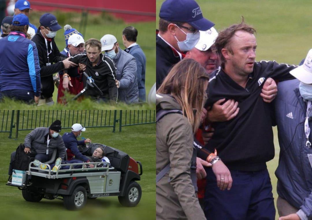 Harry Potter fame Tom Felton collapses while playing celebrity golf match