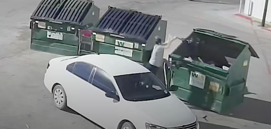 Video shows mother throwing baby into dumpster in US; says 'Didn't know what to do'