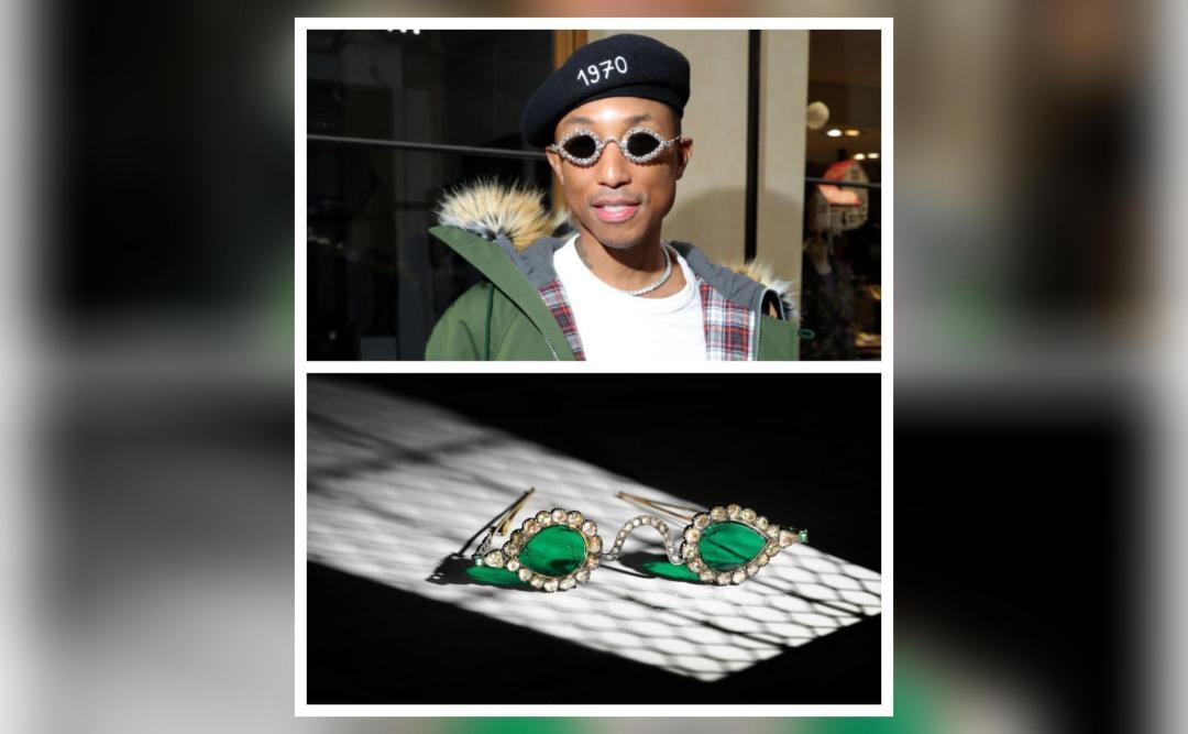Rapper Pharrell Williams under fire for copying Mughal design for his  'custom' diamond sunglasses - Culture - Images
