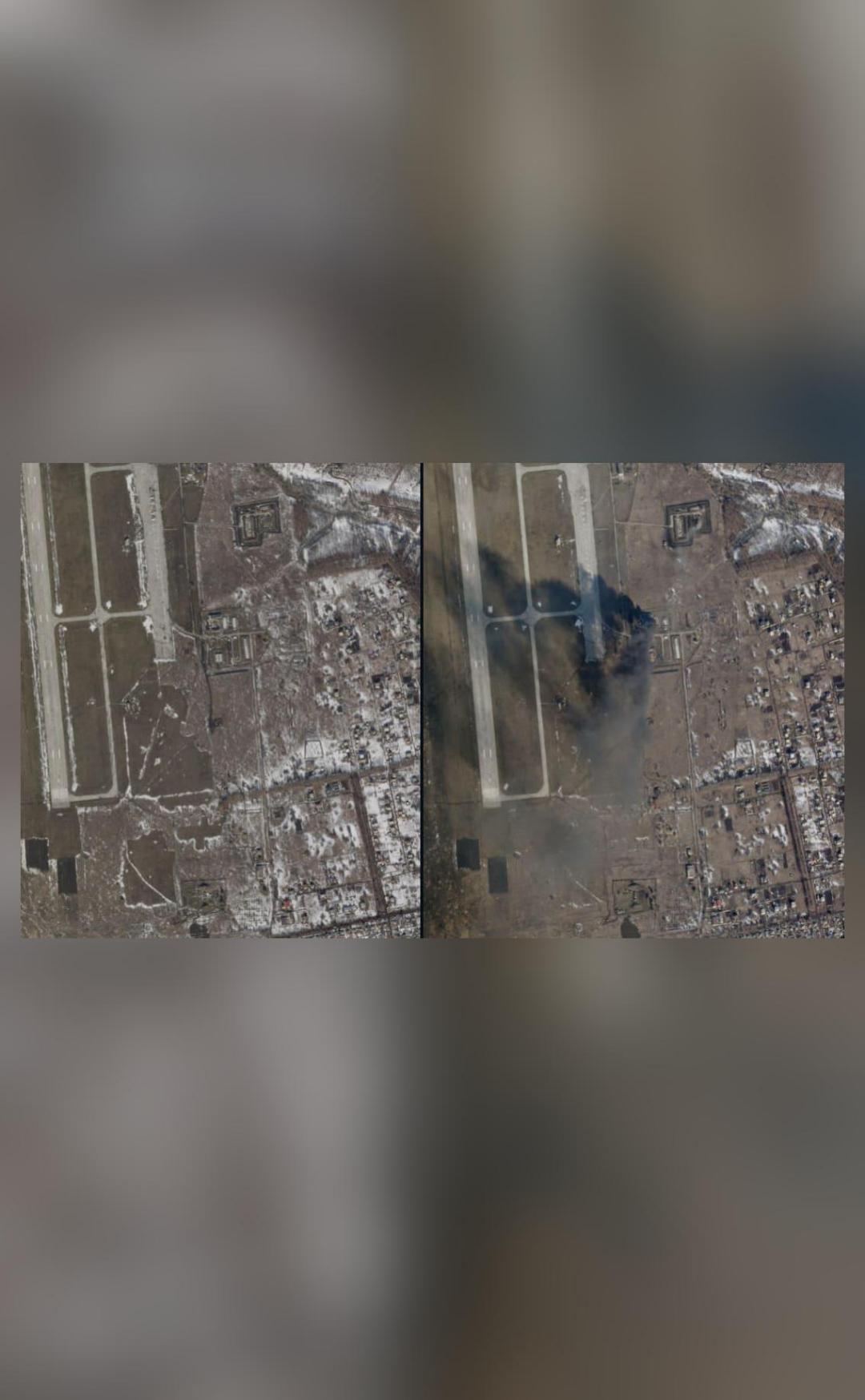 Satellite images show damage caused to Ukrainian airbases from Russian ...