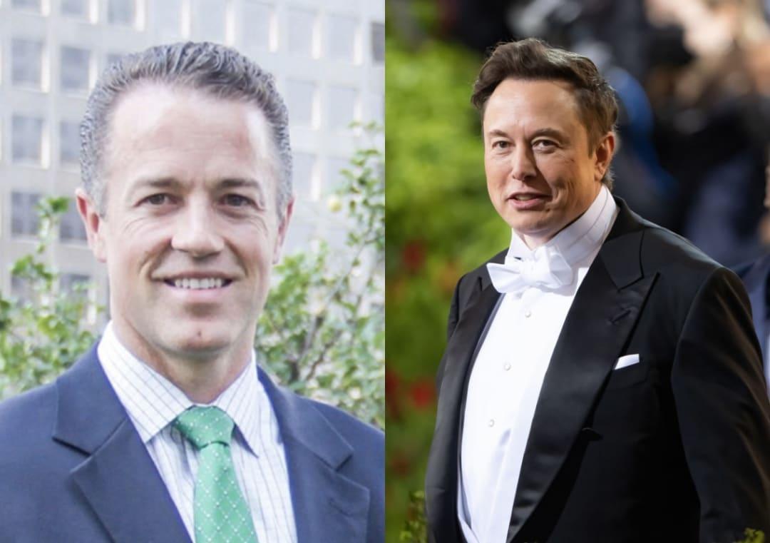 Jared Birchall and Elon Musk