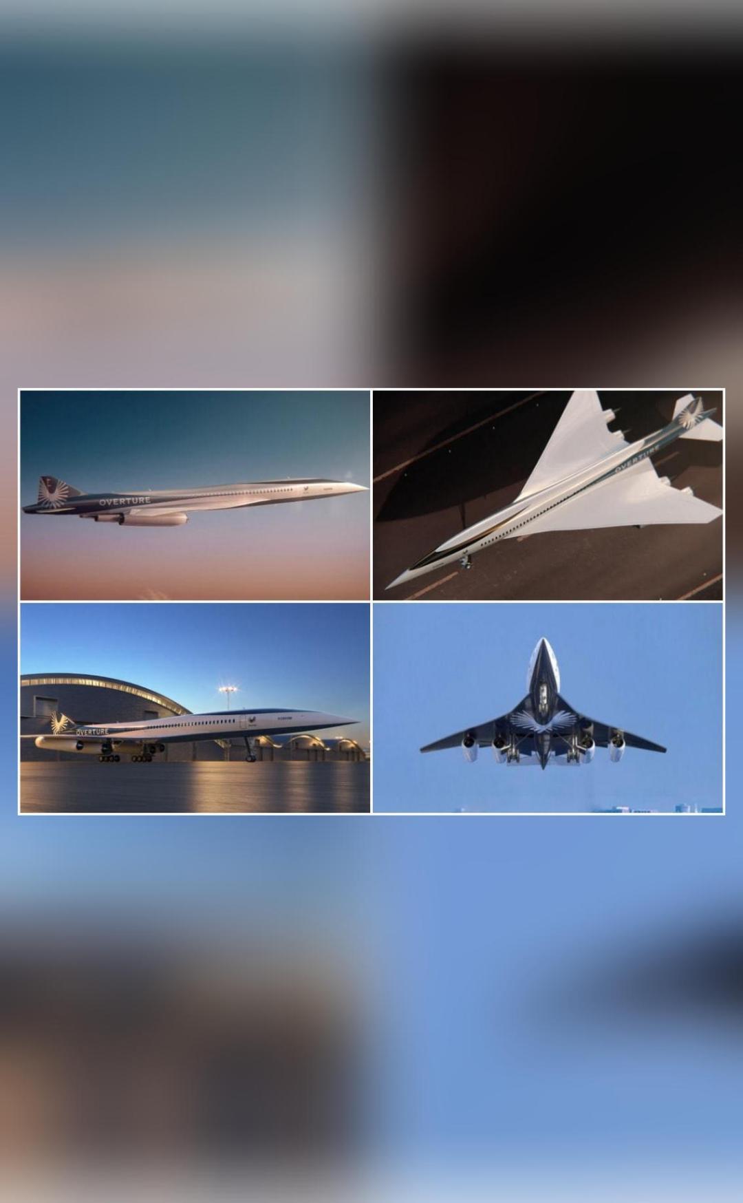 London to New York in 3.5 hours? New Boom Supersonic Overture plane designs  revealed