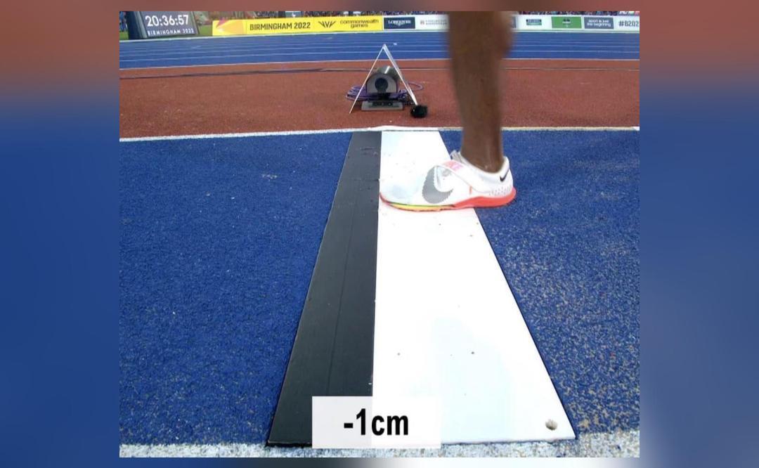Pic of long jumper Sreeshankar's foul by 1 cm at CWG goes viral, fans say 'Robbed of gold'