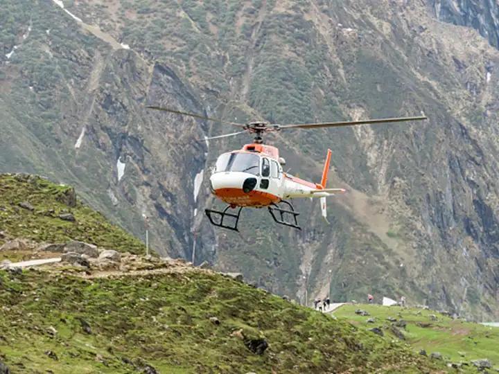 Helicopter services to Kedarnath temple resume